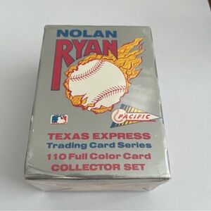 Nolan Ryan Pacific 1991 Texas Express Trading Card Series Collector Set Sealed